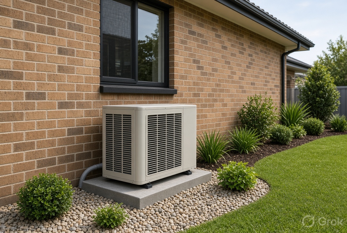 Ducted air conditioning outdoor unit