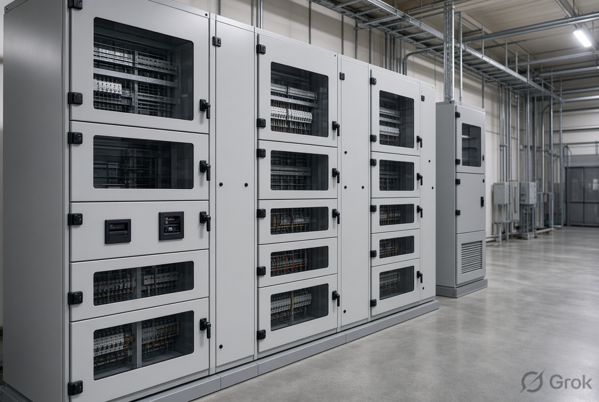 Industrial electrical switchboards